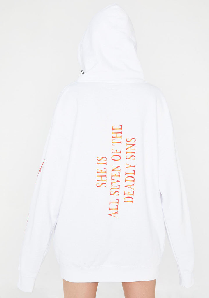 DEADLY SINS HOODIE - FEMMEMUTE Women's Streetwear 