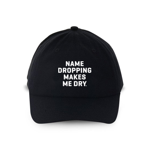 Name Dropping Dad Hat - FEMMEMUTE Women's Streetwear 