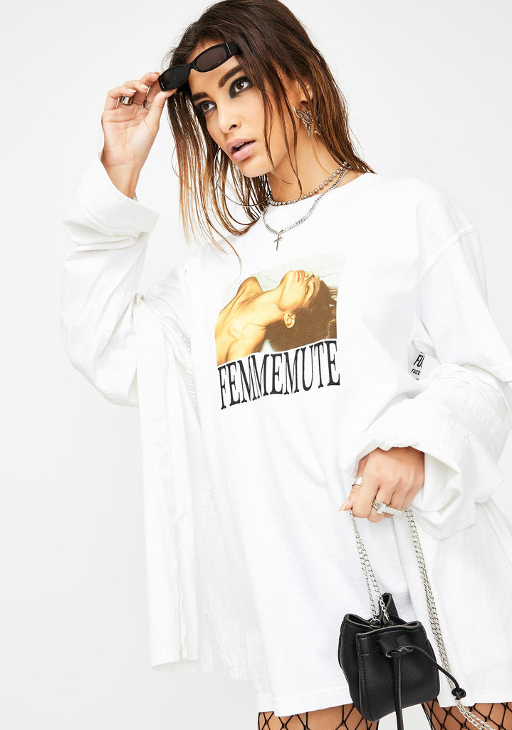 F**K IT TEE - FEMMEMUTE Women's Streetwear 