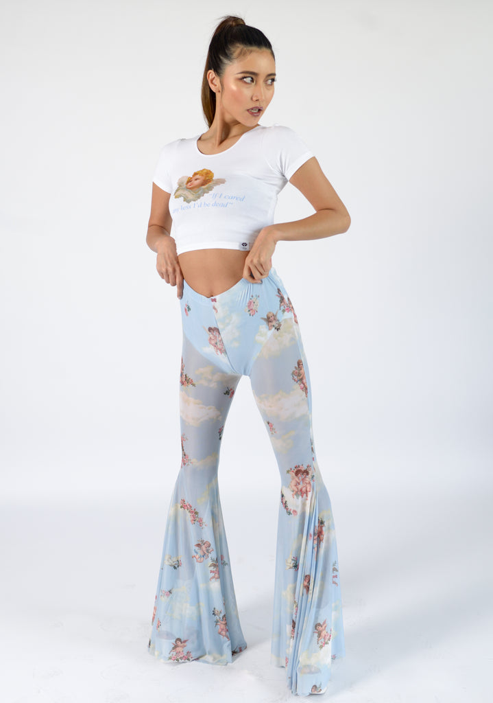 CARE LESS CROP TOP - FEMMEMUTE Women's Streetwear 