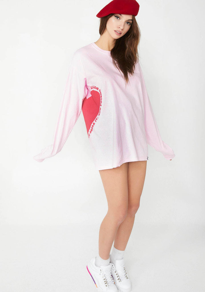 YOU BUY IT L/SL TEE - FEMMEMUTE Women's Streetwear 